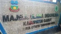 Kantor MUI Garut jalan Otista Tarogong, Garut, Jawa Barat (Liputan6.com/Jayadi Supriadin)