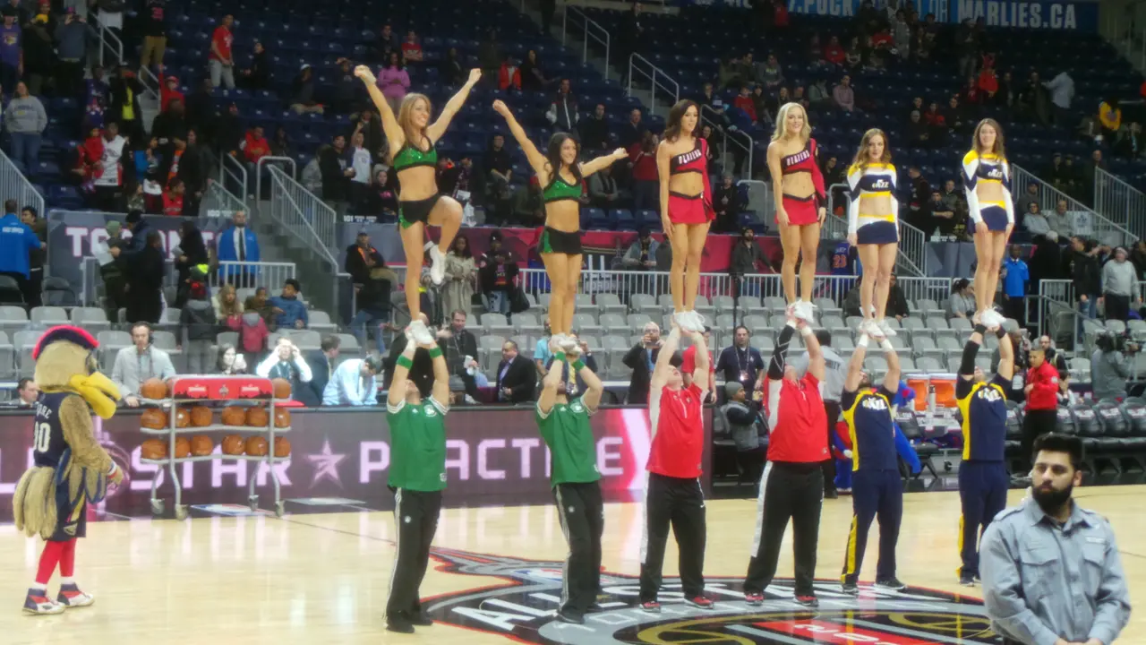 Cheerleaders Seksi NBA All Star