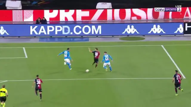 VIDEO: Highlights Serie A, Napoli Vs Cagliari 2-1