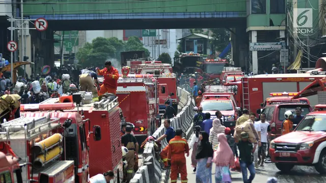 Tanah Abang Blok C Terbakar