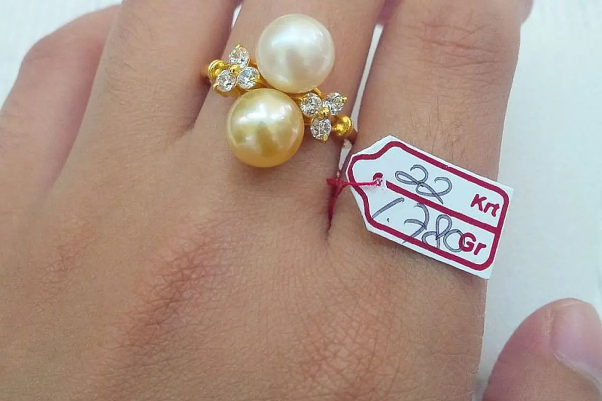 cincin emas mutiara 2