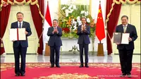 Disaksikan Jokowi, Indonesia dan China Sepakati Kerja Sama Ekonomi Digital