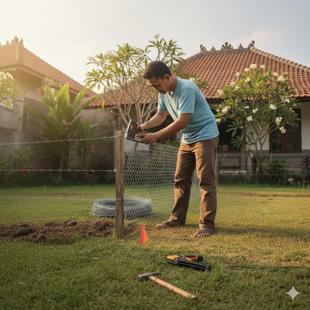 Cara Membuat Pagar Rumah Murah tapi Ampuh Usir Ular Kobra