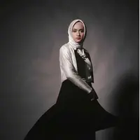 Gaya hijab ala Ayudia Bing Slamet. (ayudiac/instagram)