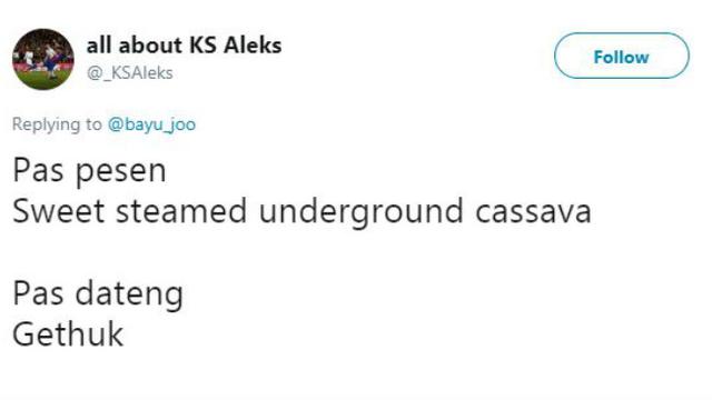 Pesanan makanan 'ajaib' dalam bahasa Inggris, ternyata...