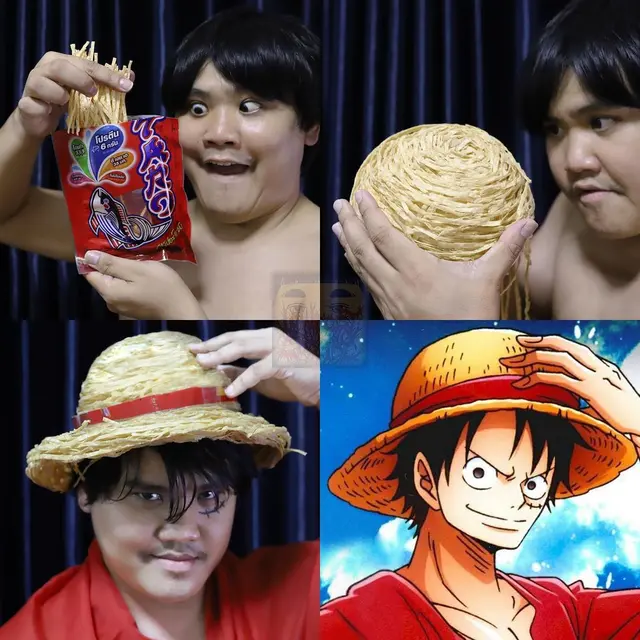 6 Cosplay Low Budget Pakai Junk Food Ini Kocak
