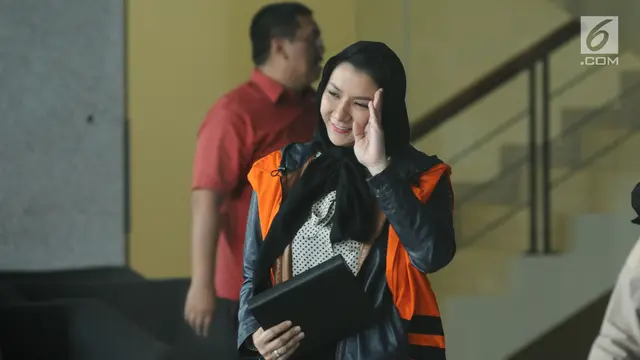 Bupati Rita Widyasari Jalani Pemeriksaan Lanjutan