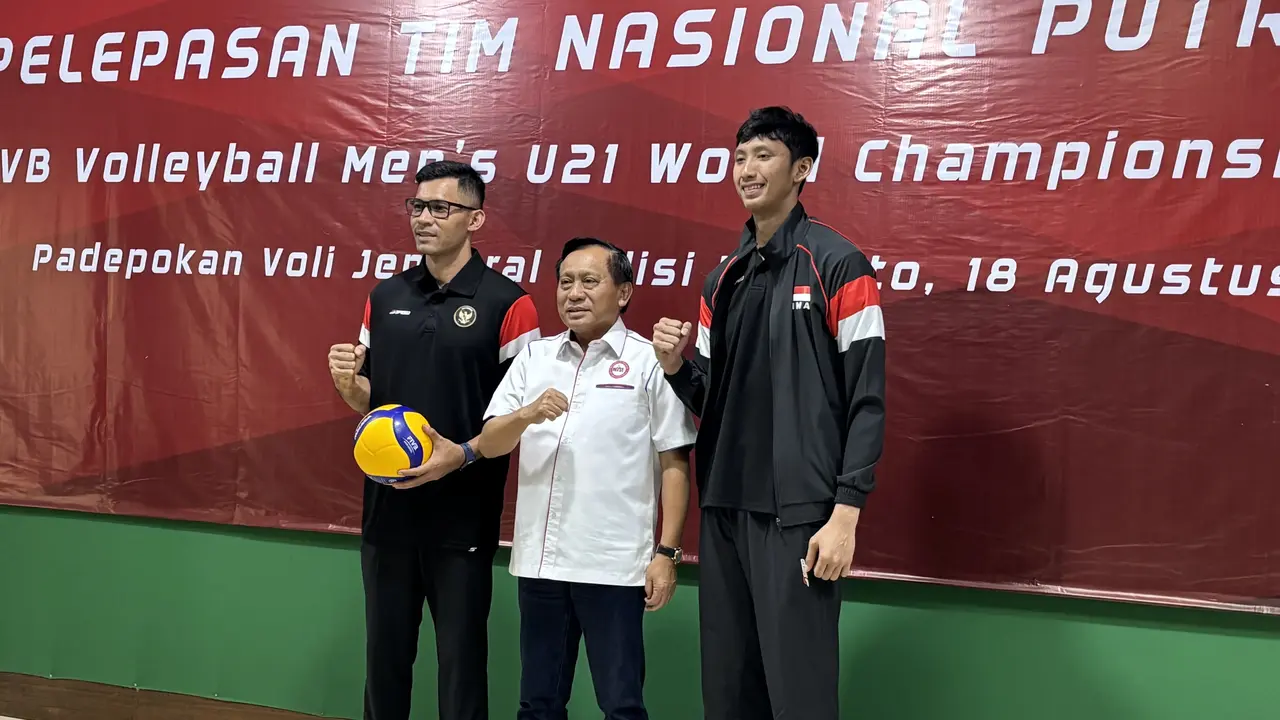 Pelepasan Timnas Voli Putra U-21