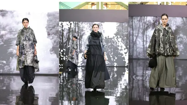 Kain Sasirangan Khas Kalimantan Selatan Bersinar di Parade Wastra Nusantara 2025