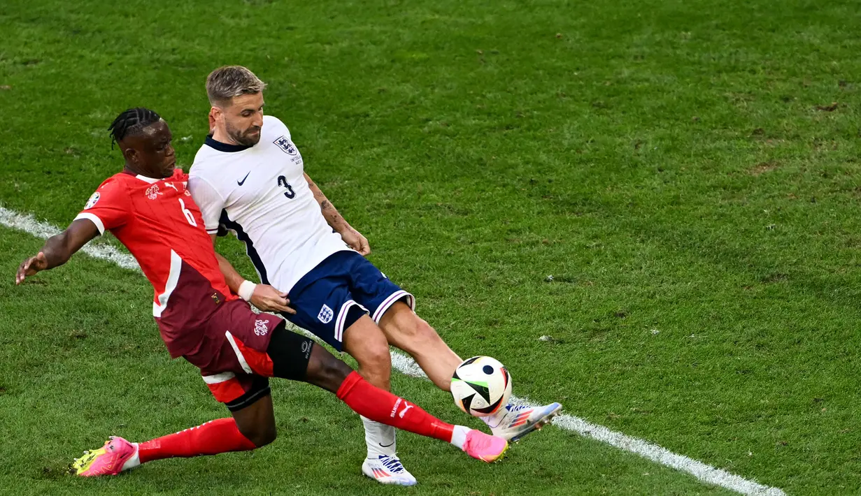 Hingga akhir waktu pertandingan, skor imbang 1-1 tetap tidak berubah. (OZAN KOSE/AFP)