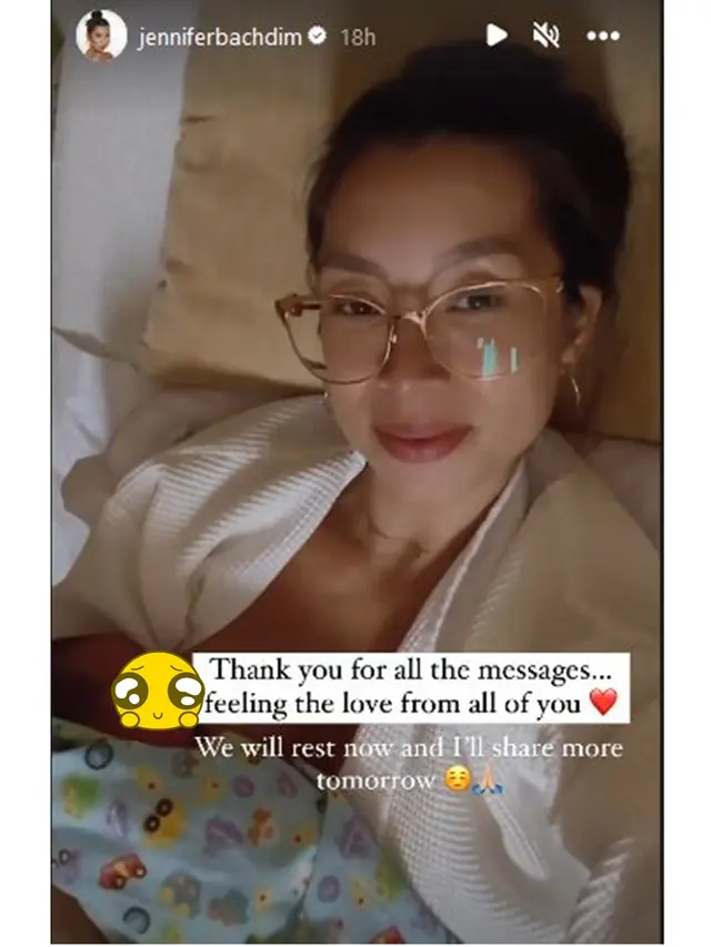 7 Momen Perjuangan Jennifer Bachdim Melahirkan Anak Keempat, Kontraksi Dini Hari