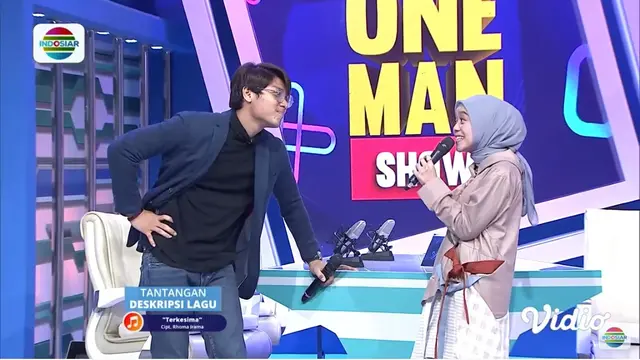 Lesti dan Rizky Billar di Tukul One Man Show (Tangkapan Layar YouTube Indosiar)