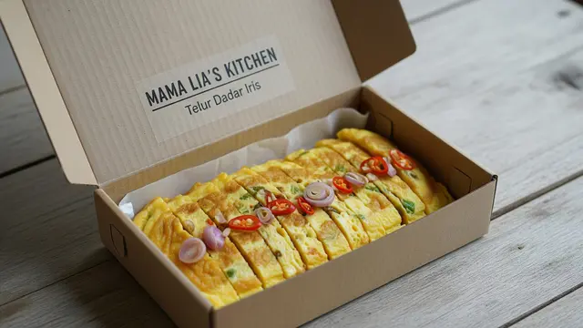 Ide Jualan Lauk Praktis untuk Makan Siang Pekerja Kantor Telur Dadar Tahu Iris