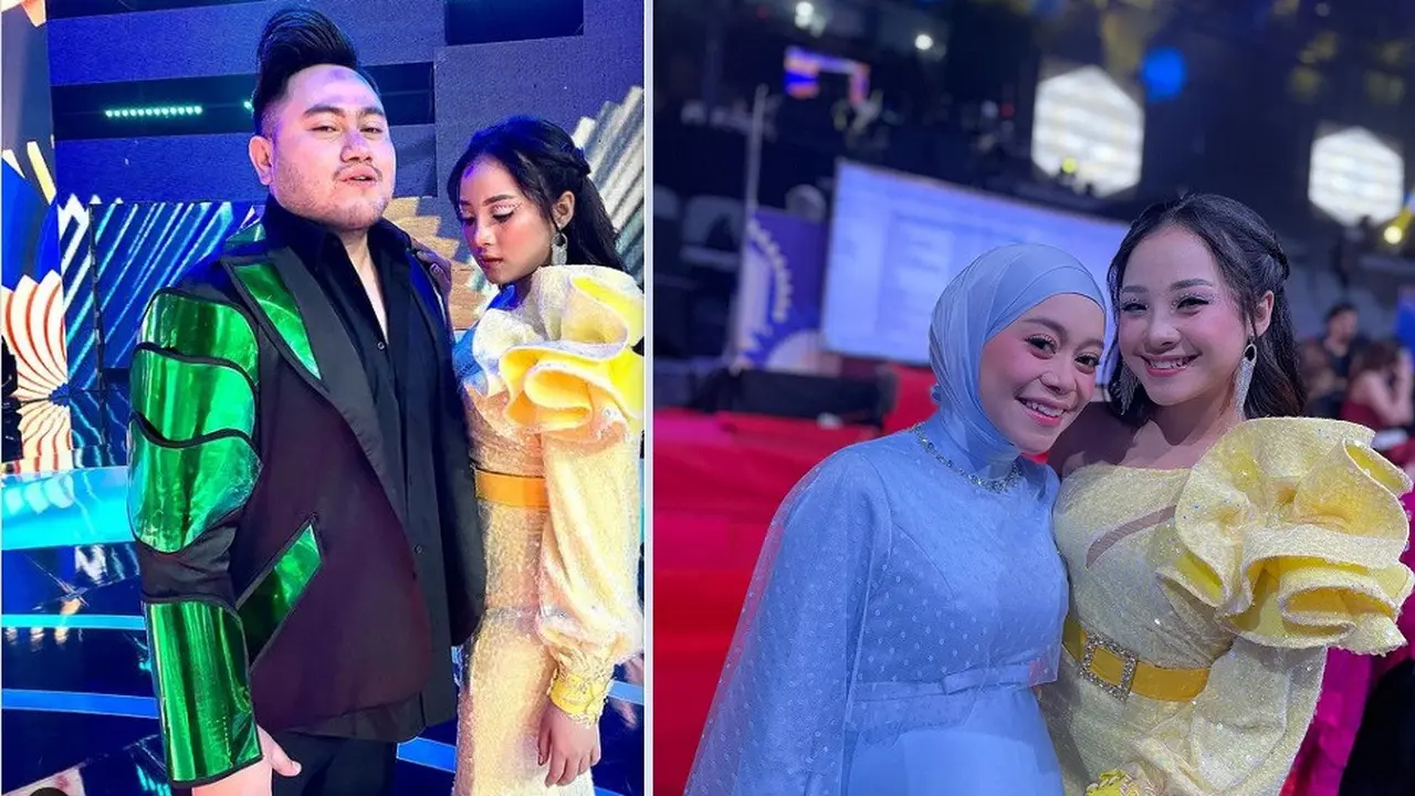 Findi Artika di Indonesian Dangdut Awards 2021