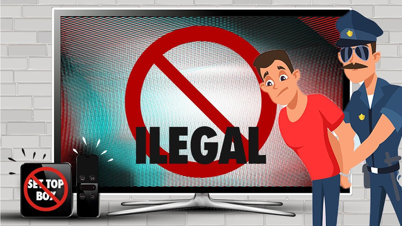 Ilustrasi penjual Android Box ilegal