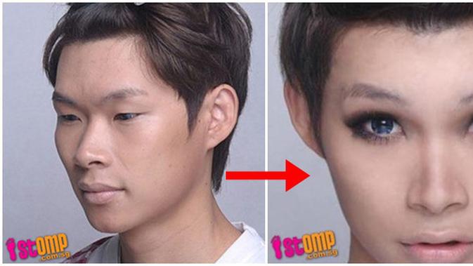 Foto Efek Makeup Lebih Mengejutkan Dari Operasi Plastik Beauty Fimela Com