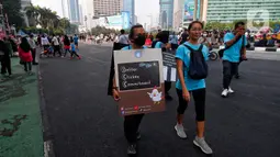 Aksi tersebut bertujuan untuk memastikan ayam yang dikonsumsi masyarakat Indonesia terjamin kesehatannya. (Liputan6.com/Angga Yuniar)