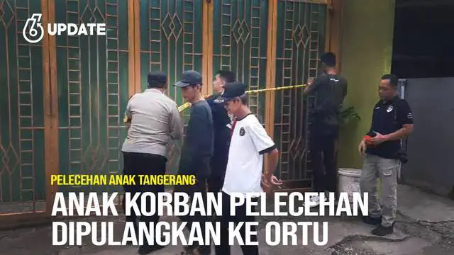 Pelecehan Anak di Tangerang, 9 Anak Sudah Dipulangkan