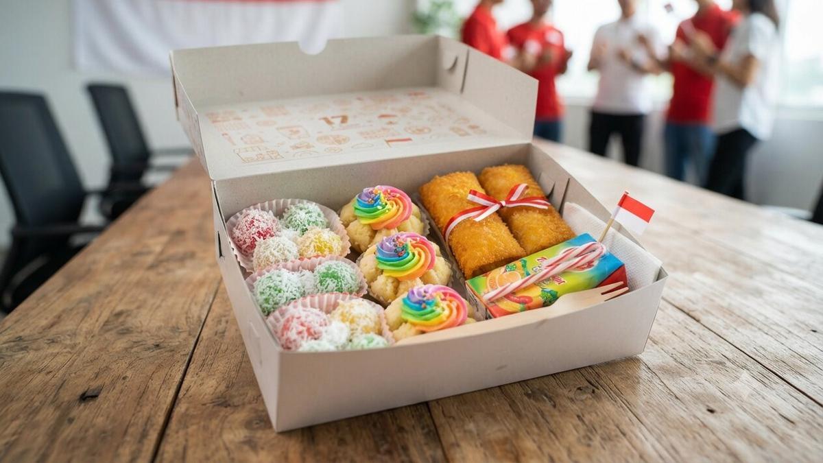 15 Ide Snack Box 17 Agustus untuk Acara Kantor, Kombinasi Camilan Enak dan Tampilan Menggoda