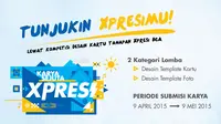 Di kompetisi Karya Sejuta Xpresi ini, Anda hanya perlu membuat desain yang unik dan orisinil untuk menjadi deretan kartu Tahapan Xpresi BCA