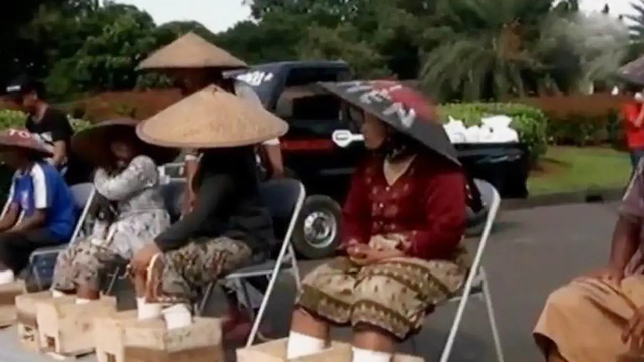  Aksi Pasung Kaki Petani Kendeng