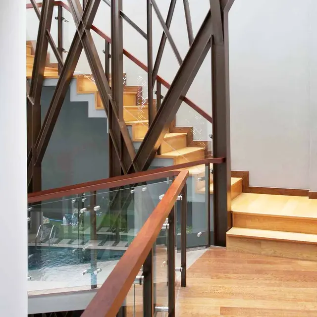 Arsitektur Rumah Kontemporer dengan Material Corten Steel Super Keren