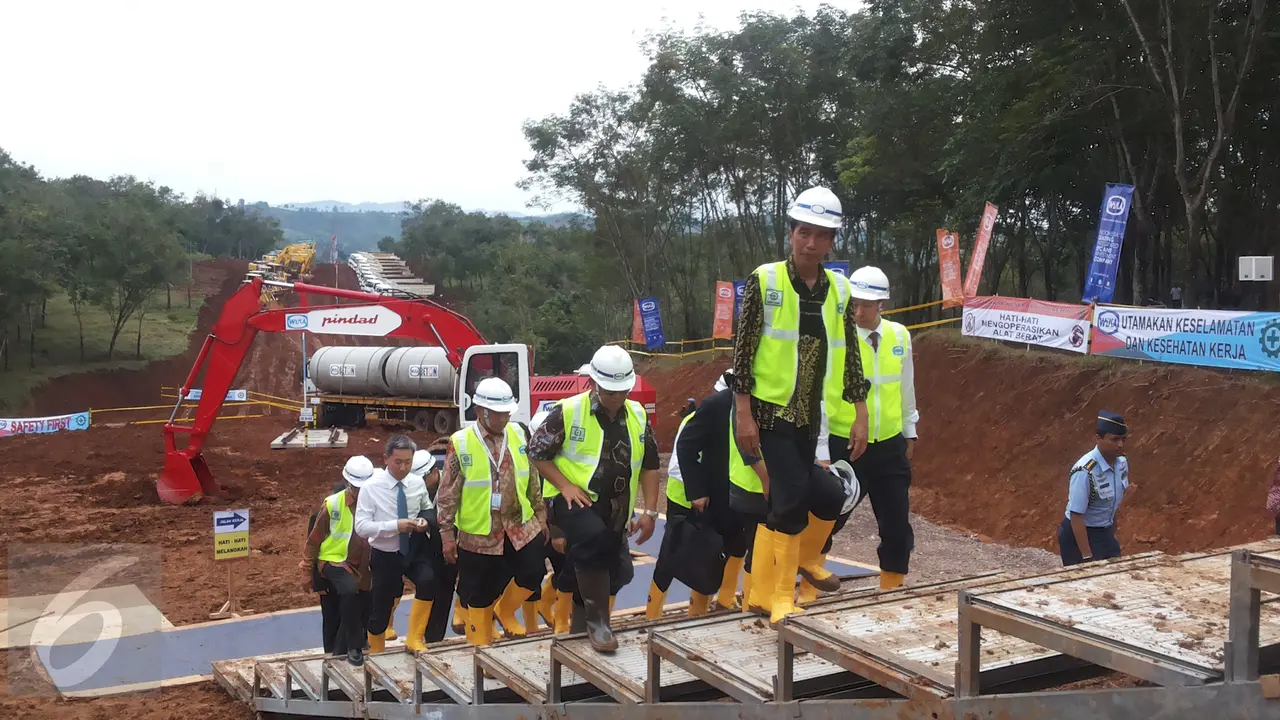 20160121-Jokowi Resmikan Proyek kereta Cepat Jakarta Bandung- Ilyas Praditya