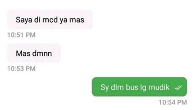 6 Chat Tanya Lokasi Ojek Online dan Penumpang Ini Bikin Senyum Sendiri