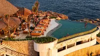 Opsi Berlebaran di Pulau Ceningan Bali, Ada Lounge dengan Kolam Renang Berpemandangan Samudra Hindia