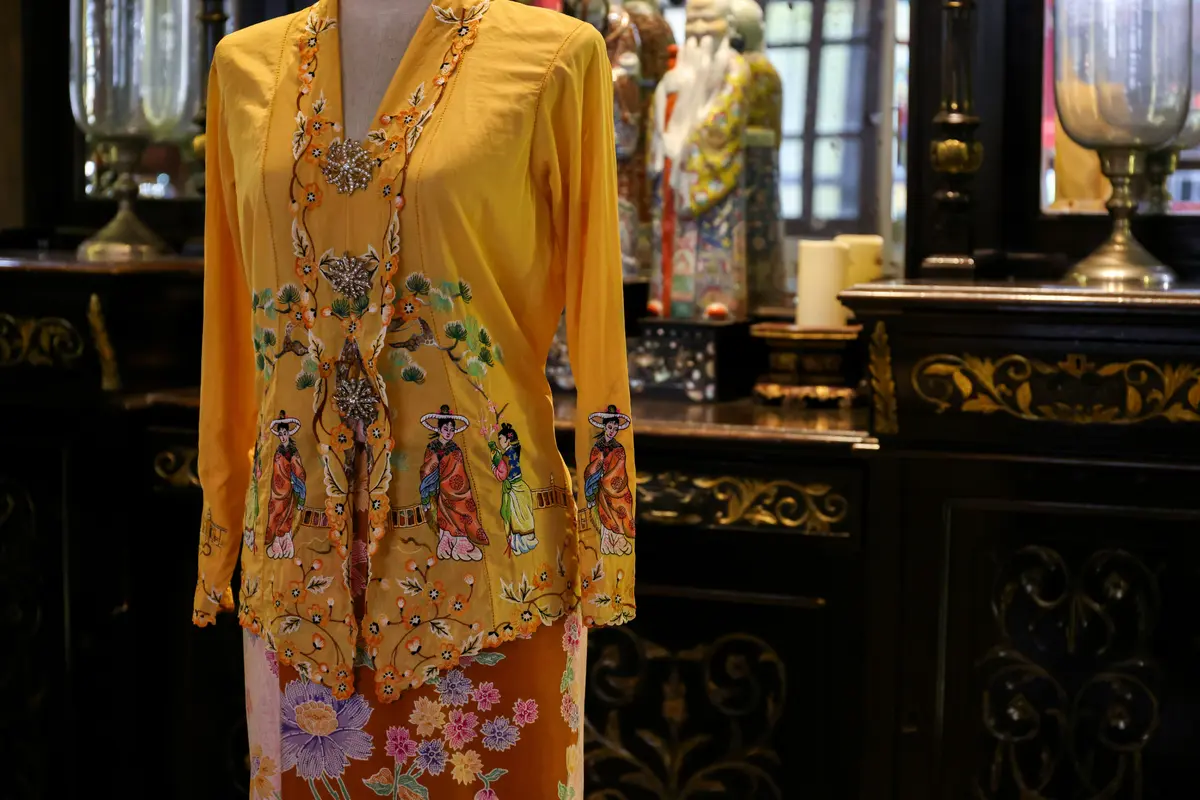 Ilustrasi baju kebaya