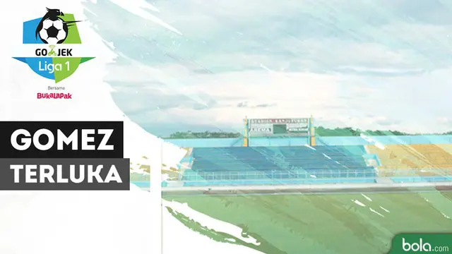 VIDEO: Pelatih Persib Terluka Saat Laga Melawan Arema FC