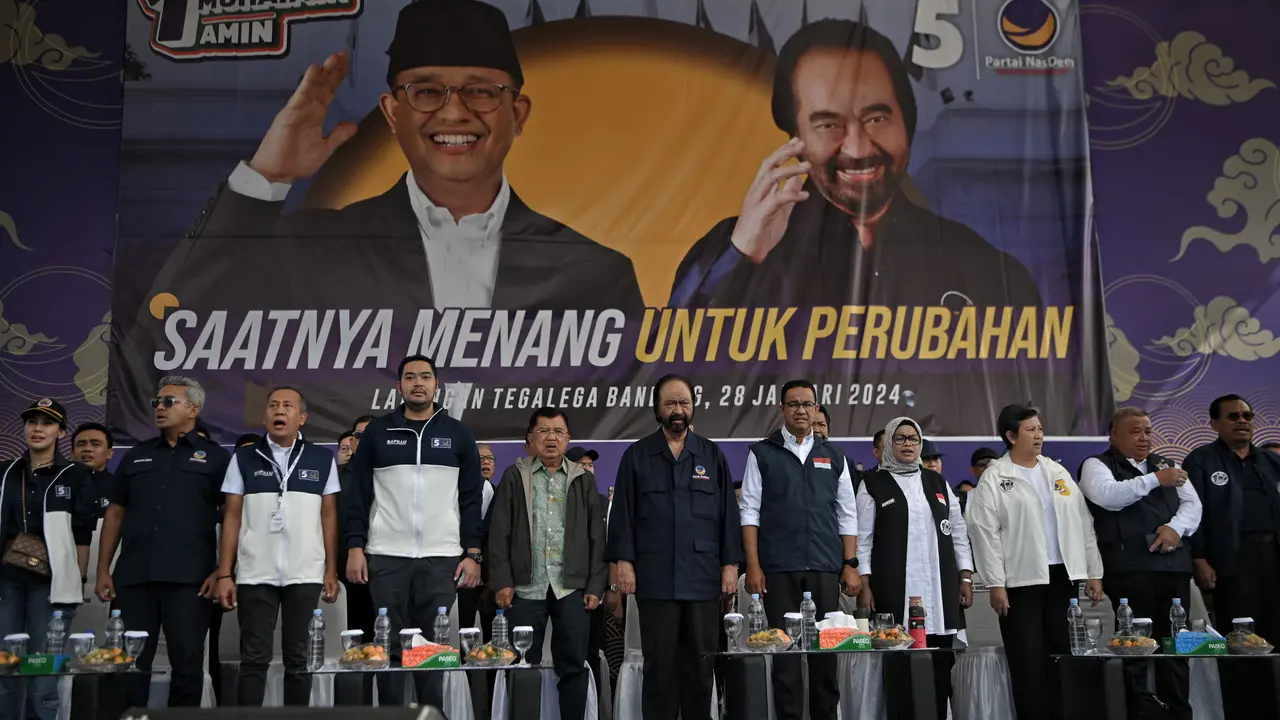 Surya Paloh dan Anies Baswedan