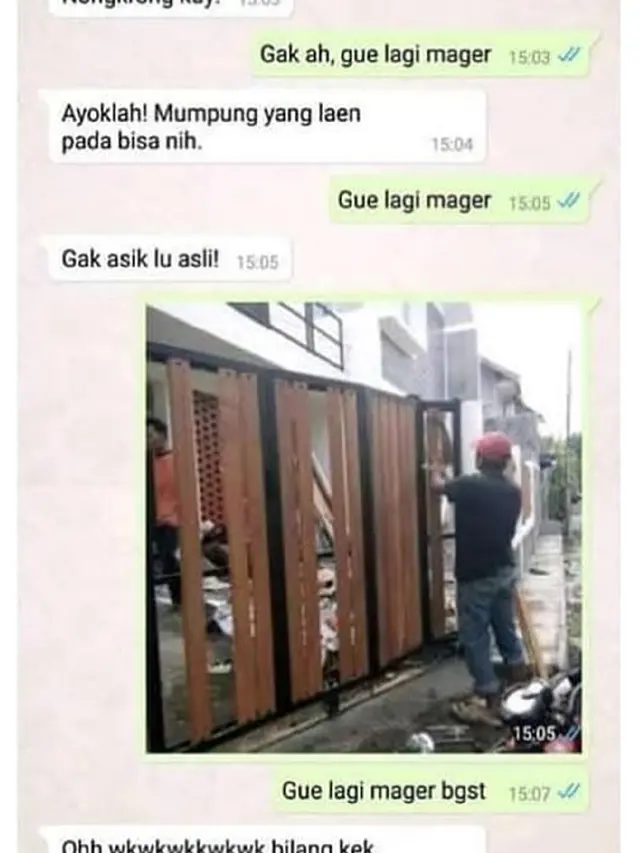 6 Chat Salah Sangka sama Teman Ini Bikin Ketawa Geli