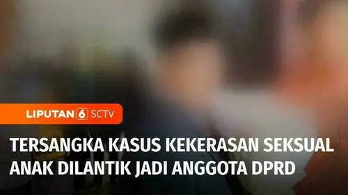 VIDEO: Tersangka Kasus Kekerasan Seksual Anak Resmi Dilantik Jadi Anggota DPRD Singkawang