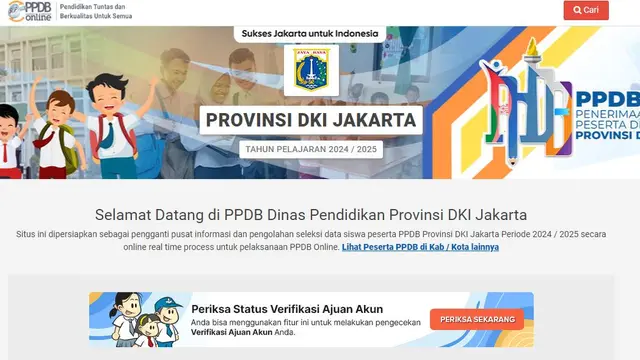 PPDB Jakarta 2024 Jenjang SMP, SMA dan SMK Dibuka, Ini Cara Login PPDB Online dan Pengajuan Akun