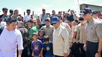 Presiden Prabowo Subianto di Kabupaten Tapanuli Selatan, Sumatra Utara  (Biropers)