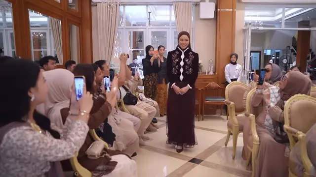 Model Dress Dara Arafah saat Lamaran