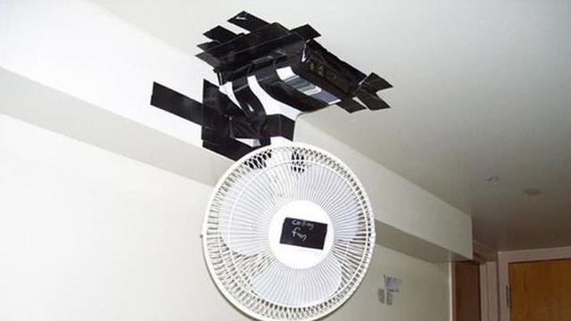 6 Potret Kipas Angin di Tempat Tak Biasa Ini Bikin Geleng Kepala