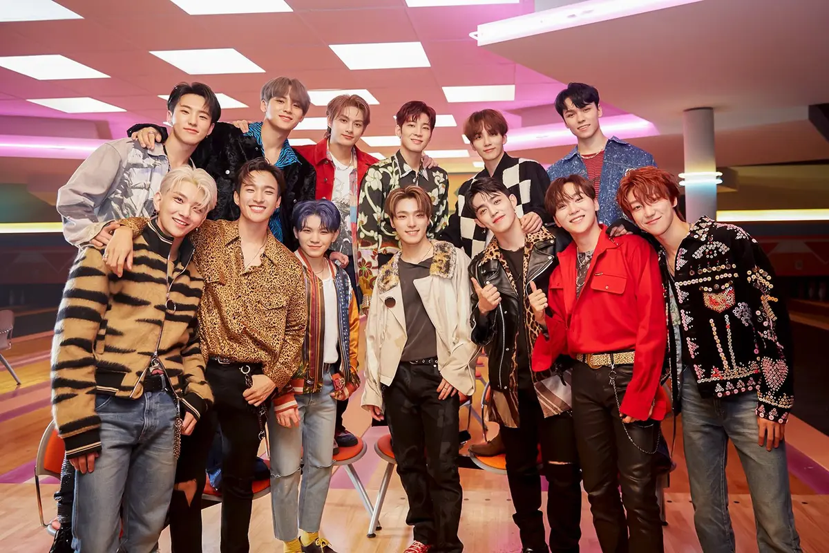 Grup K-Pop Seventeen. (Twitter/ pledis_17)