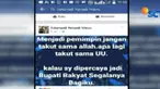 Puluhan perwakilan ormas islam dan pengacara melaporkan seorang oknum anggota dewan ke Polres Cirebon, Jawa Barat. 