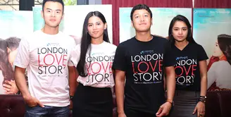 Mendekati hari kasih sayang, film baru akan segera  dirilis. Film drama romantis 'London Love Story', diproduksi Screenplay Films. (Andy Masela/Bintang.com)