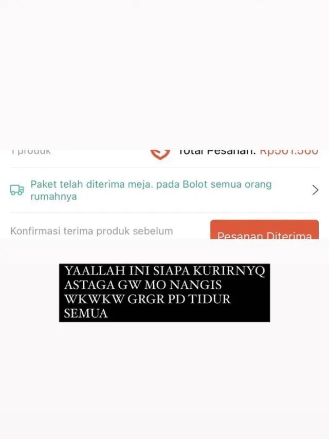 6 Pesan Kocak saat Kurir Paket Kesal Antarkan Barang Ini Bikin Geleng Kepala