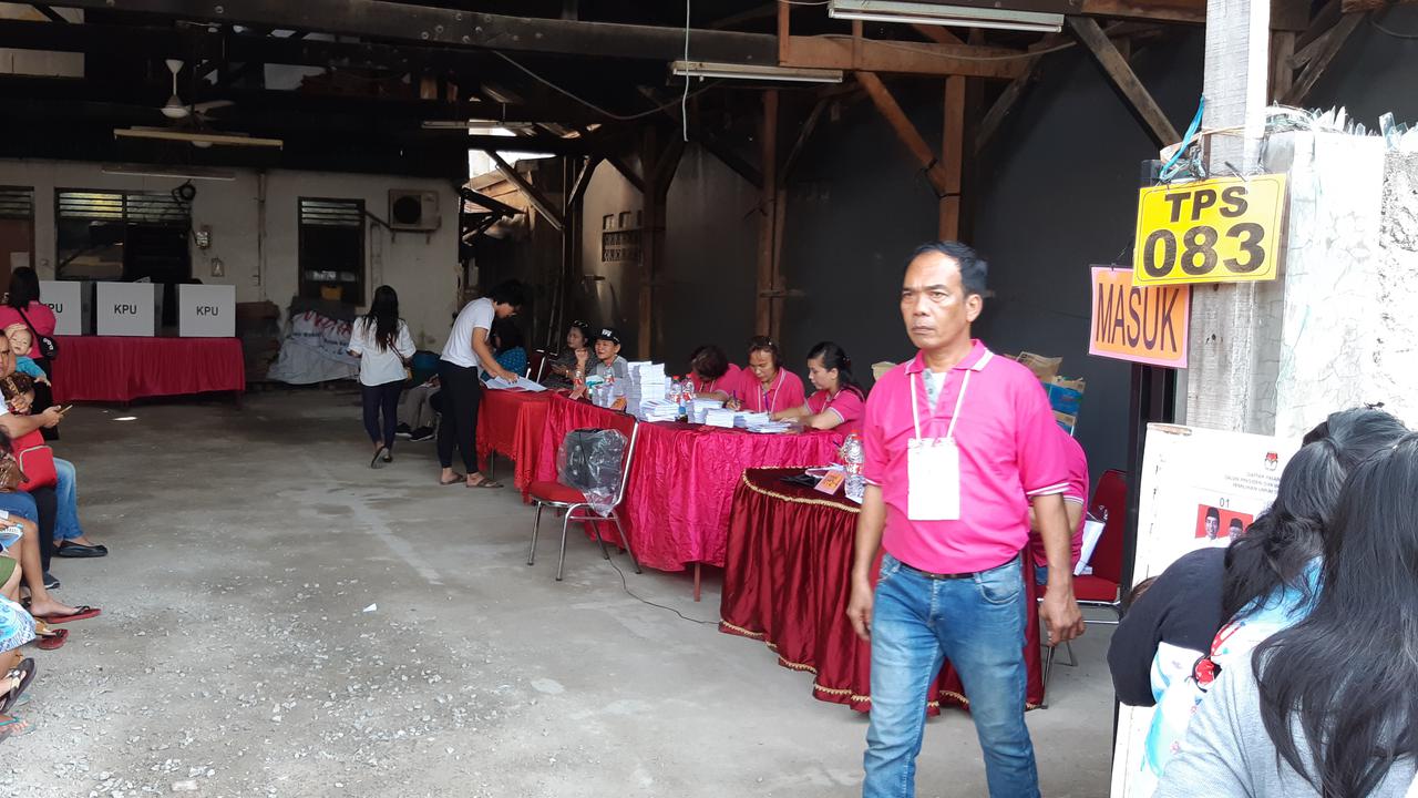 TPS menangkan Ahok 100 persen