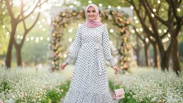 Dress Motif Polkadot