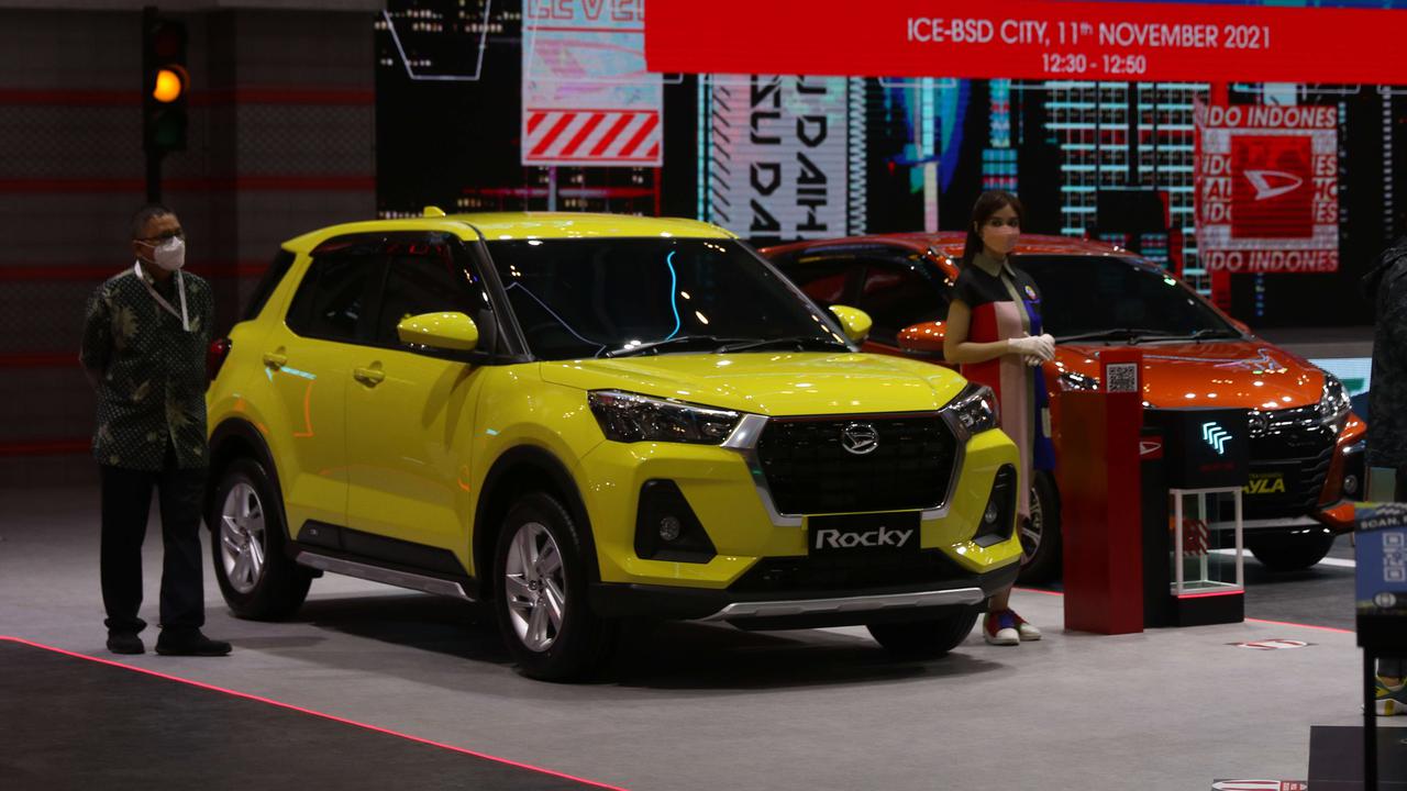 Daihatsu Rocky di GIIAS 2021. (Liputan6.com/Angga Yuniar)