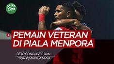 Berita video vlog kali ini membahas tentang deretan pemain veteran yang akan tampil di Piala Menpora 2021, salah satunya ialah Beto Goncalves.