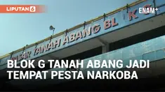 Jadi Sarang Narkoba, Polisi Sweeping Blok G Tanah Abang