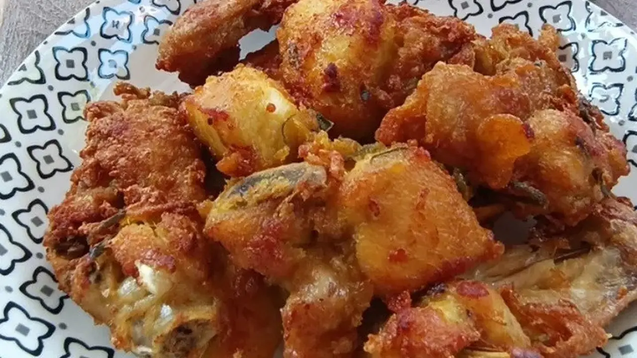 Resep ayam goreng daun jeruk. (dok. Cookpad @cook_113840620)