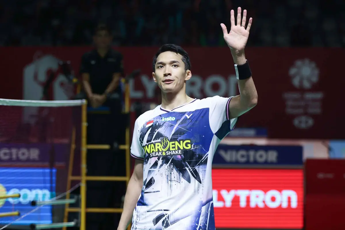 Jonatan Christie Berhasil Lewati Ujian Pertama di Indonesia Open 2026
