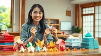 Kertas Origami Adalah Seni Melipat Kertas yang Penuh Manfaat